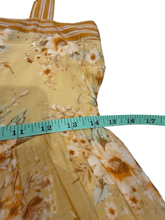 💜5/$50💜 Sweet Wanderer Floral Mustard Midi Dress - Picture 5 of 10